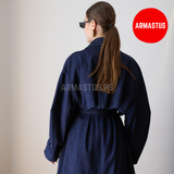Denim Trench Coat