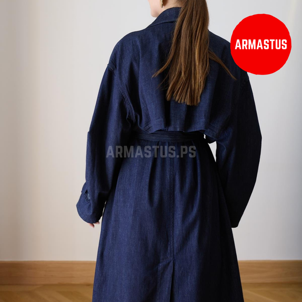 Denim Trench Coat