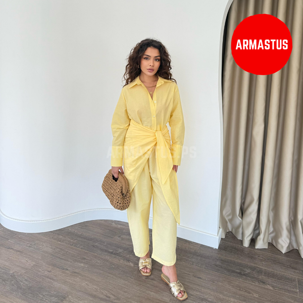 Two Piece Set (With Scarf)