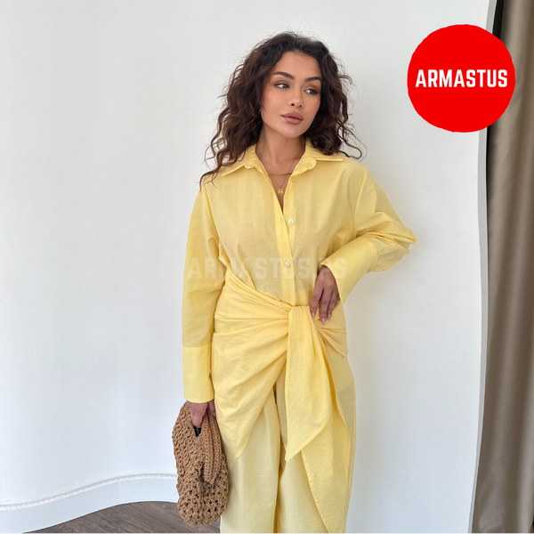 Two Piece Set (With Scarf)