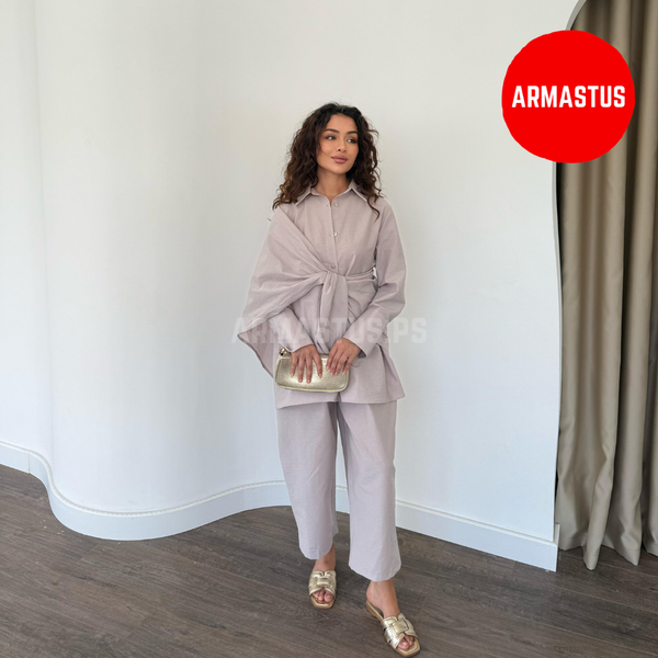 Two Piece Set (With Scarf)