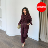 Two Piece Set (With Scarf)