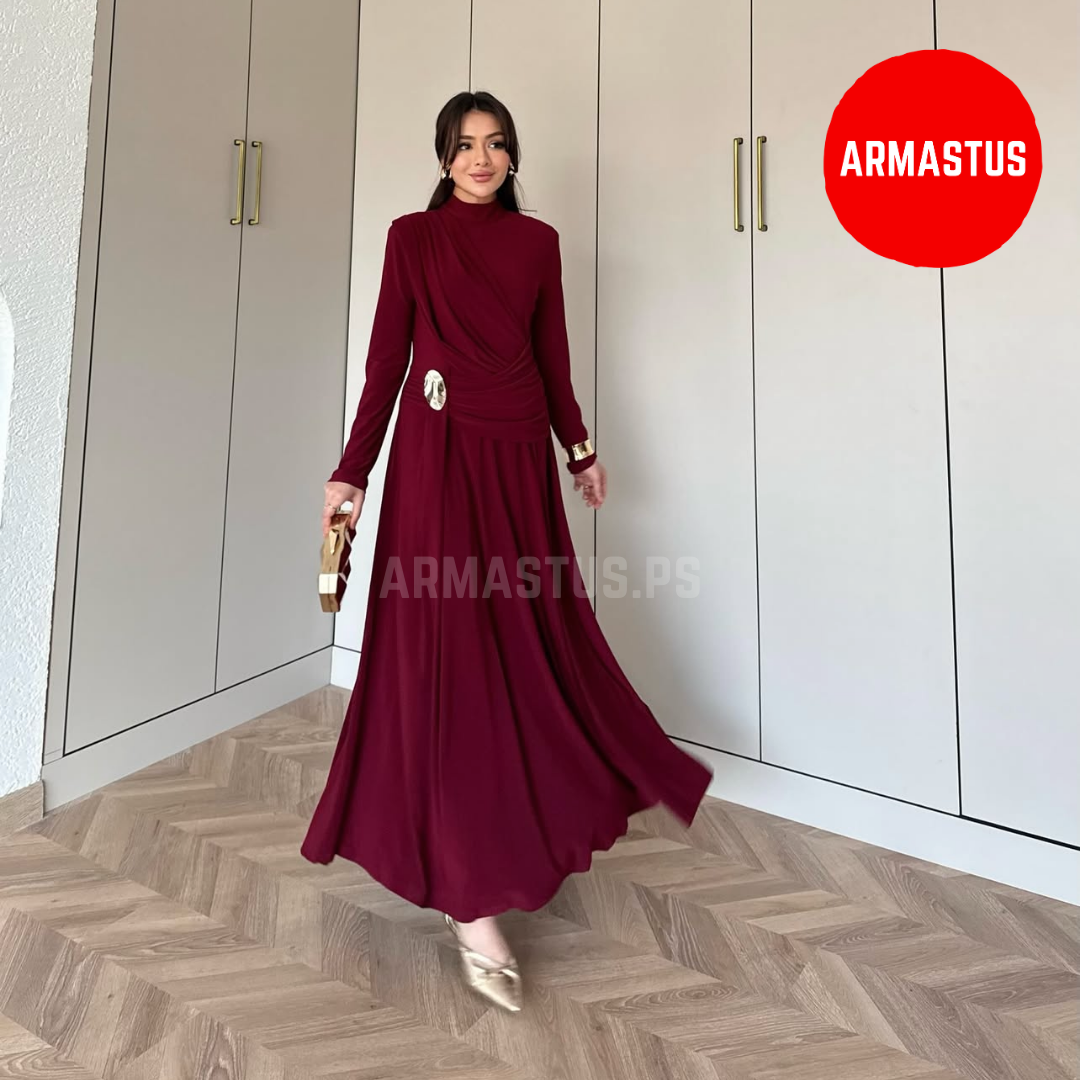 Dress + Brooch