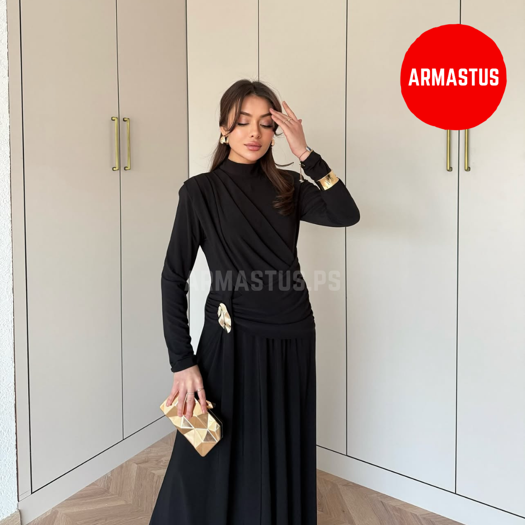 Dress + Brooch