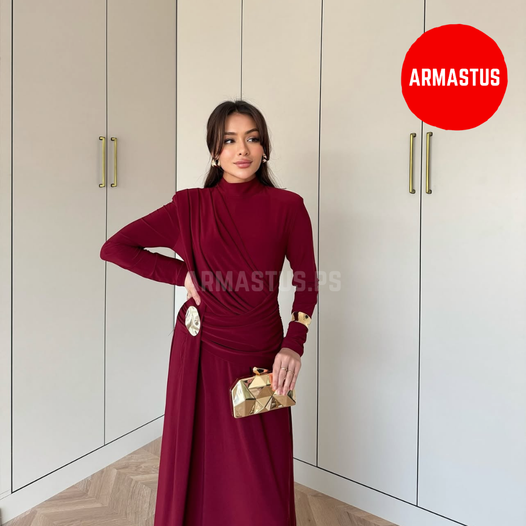 Dress + Brooch