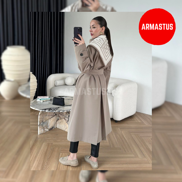 Trench Coat (With Scarf)