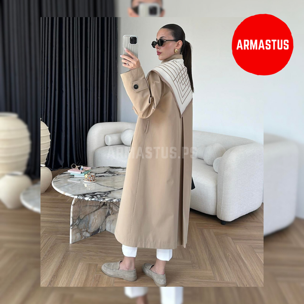 Trench Coat (With Scarf)