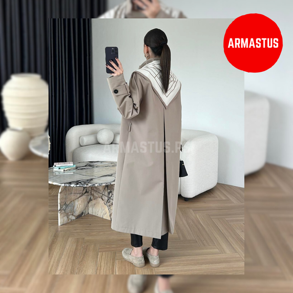 Trench Coat (With Scarf)