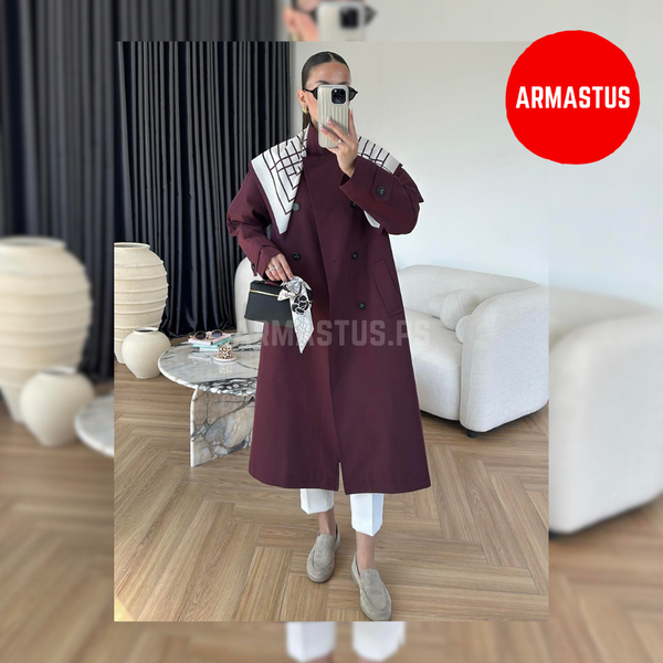 Trench Coat (With Scarf)