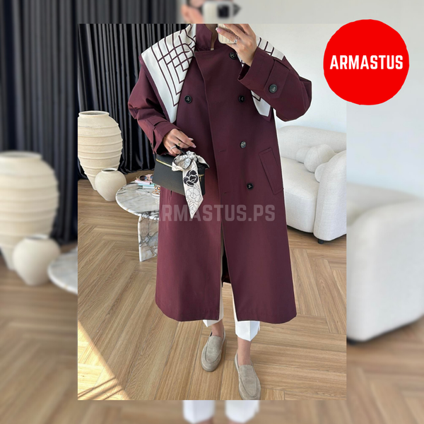 Trench Coat (With Scarf)