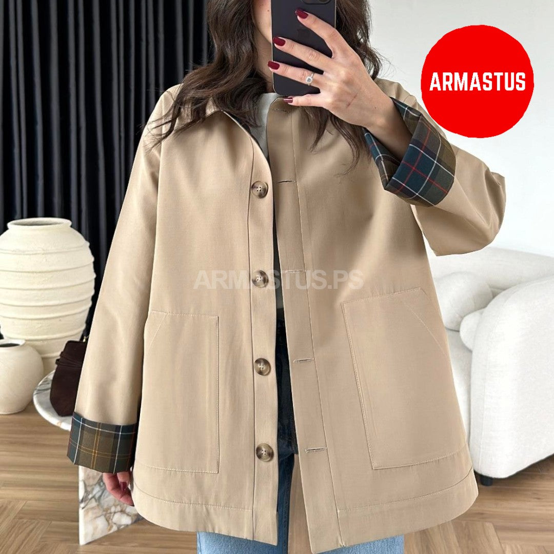 Jacket With Scarf