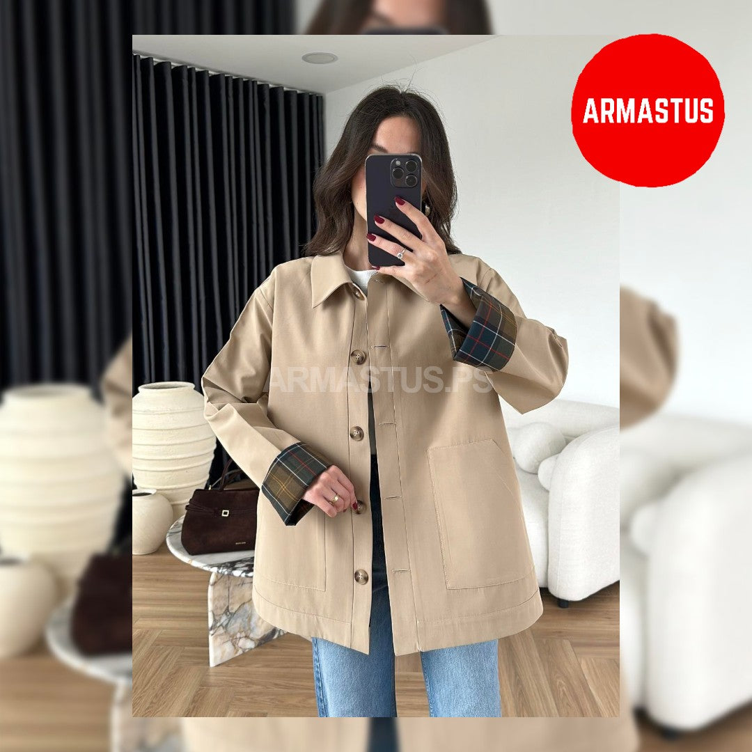 Jacket With Scarf
