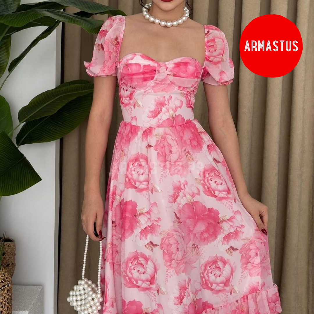 Floral Pink Dress