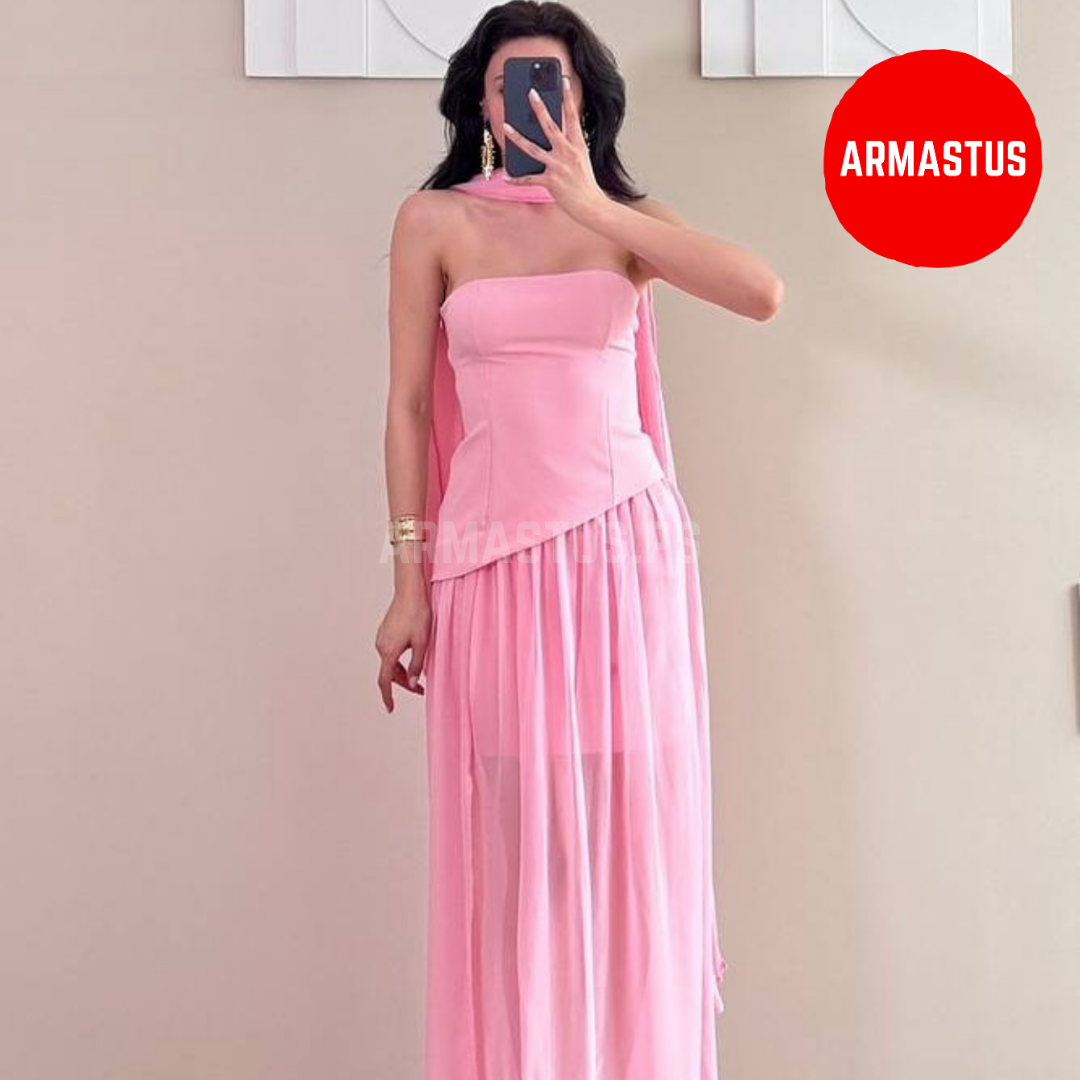 Dress (With Scarf)