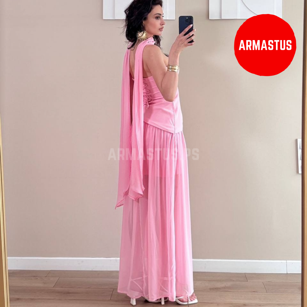 Dress (With Scarf)