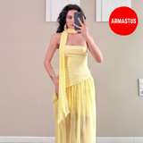 Dress (With Scarf)