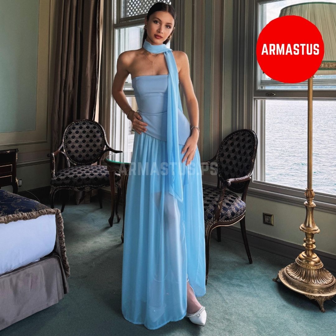 Dress (With Scarf)
