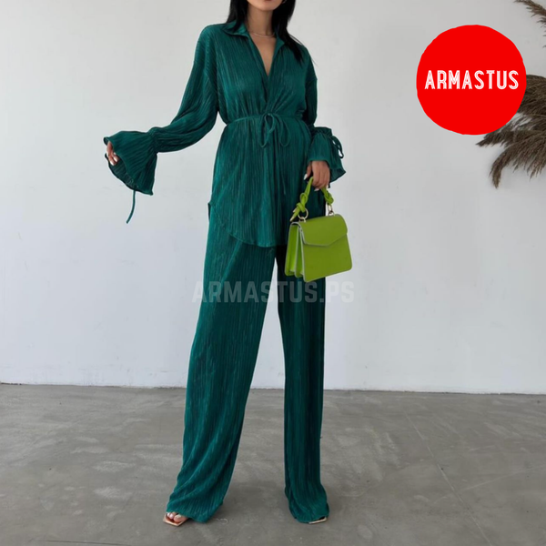 Kimono + Pants Two Piece Set