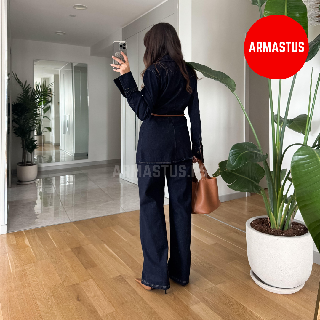 Denim Set (With Belt)