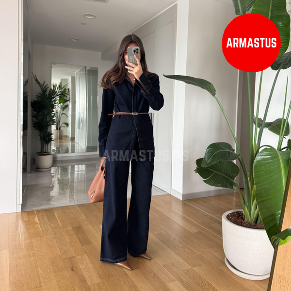 Denim Set (With Belt)