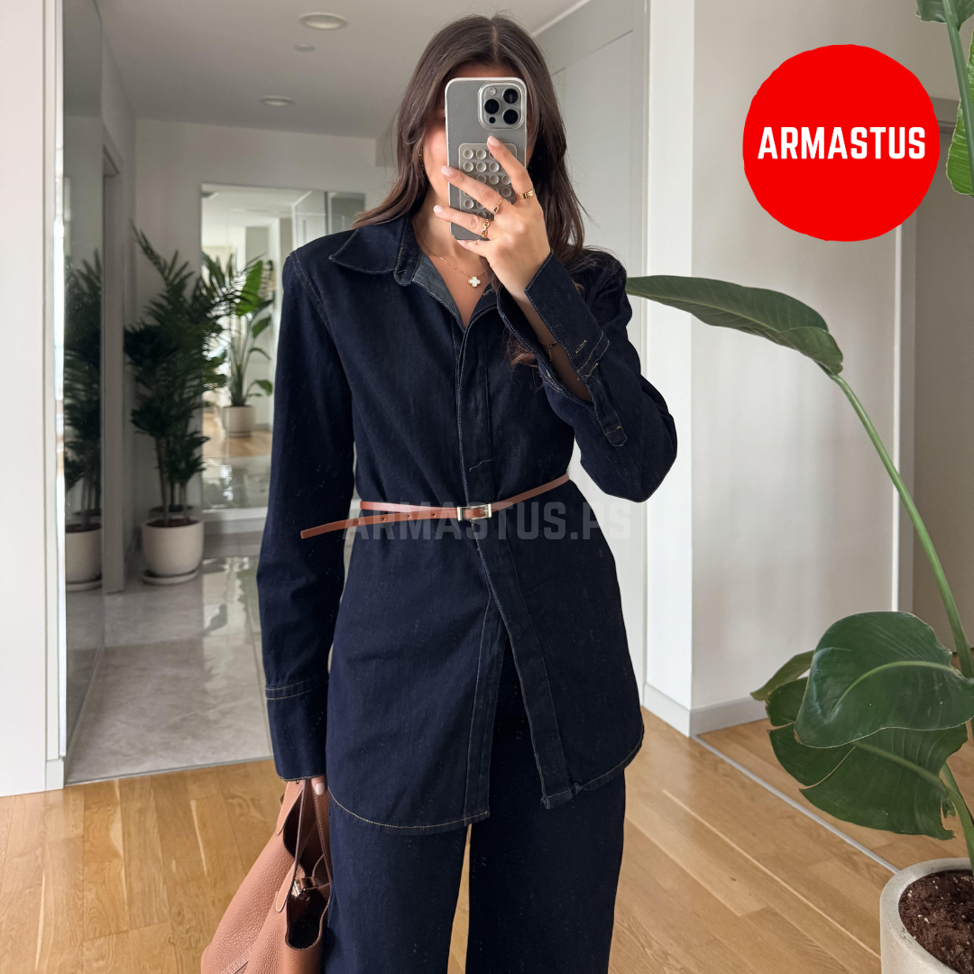 Denim Set (With Belt)