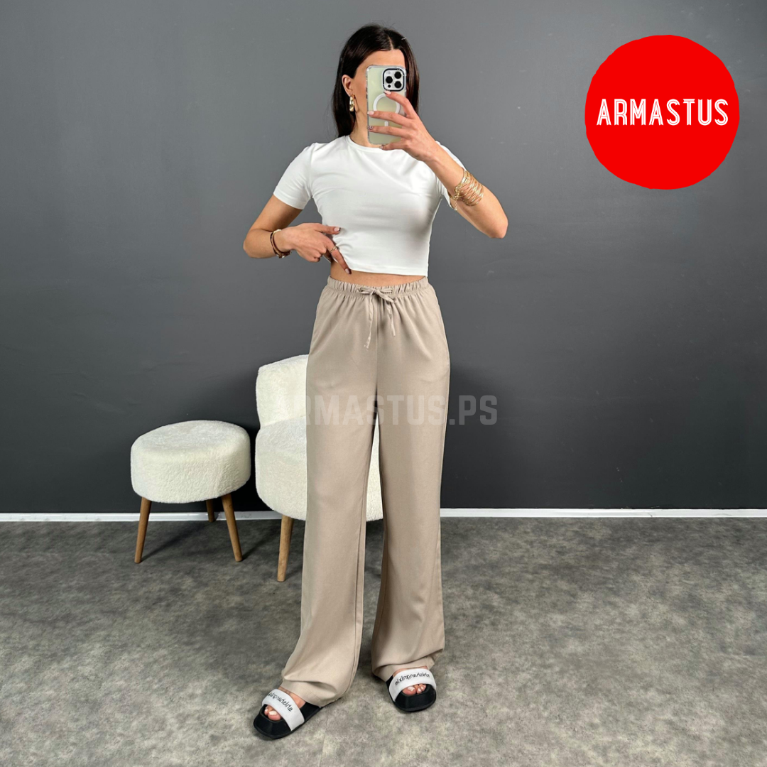 Elastic Waist Pants