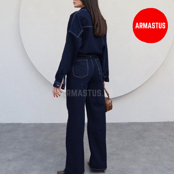 Denim Set (With Belt)