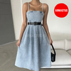Denim Dress (With Belt)