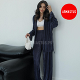 Kimono + Pants Two Piece Set