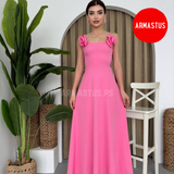 Maxi Dress With Flower