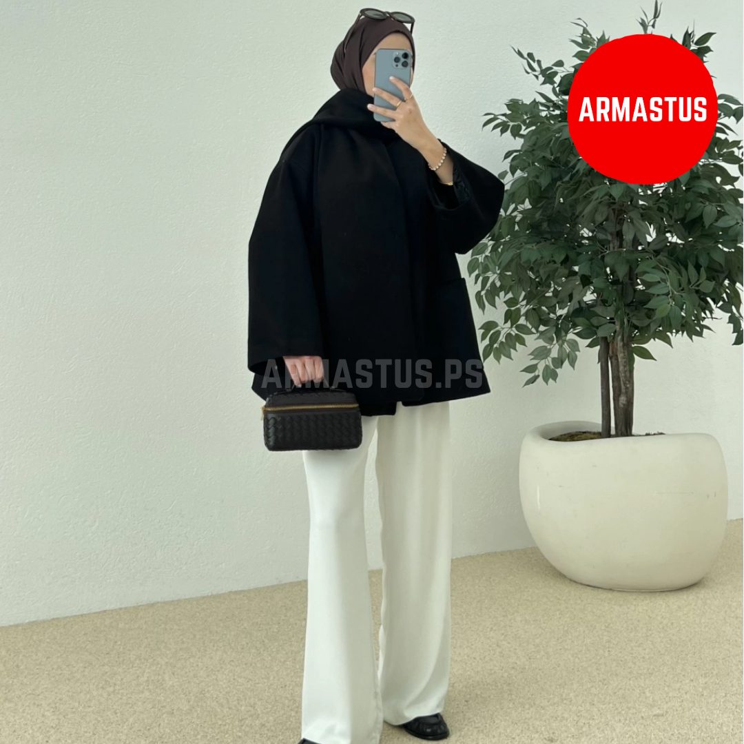 Jacket With Scarf