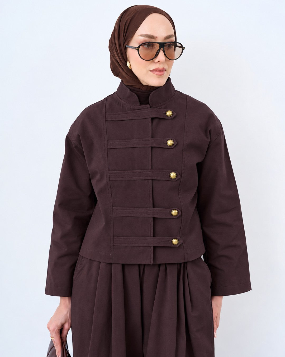 Blazer - Brown - front view