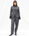 Blazer - Dark Grey - front view