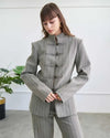 Blazer - Dark Grey - front view