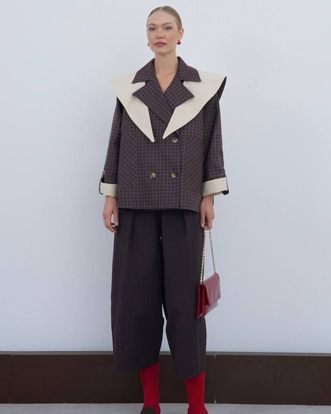 Blazer - Brown - front view