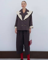 Blazer - Brown - front view