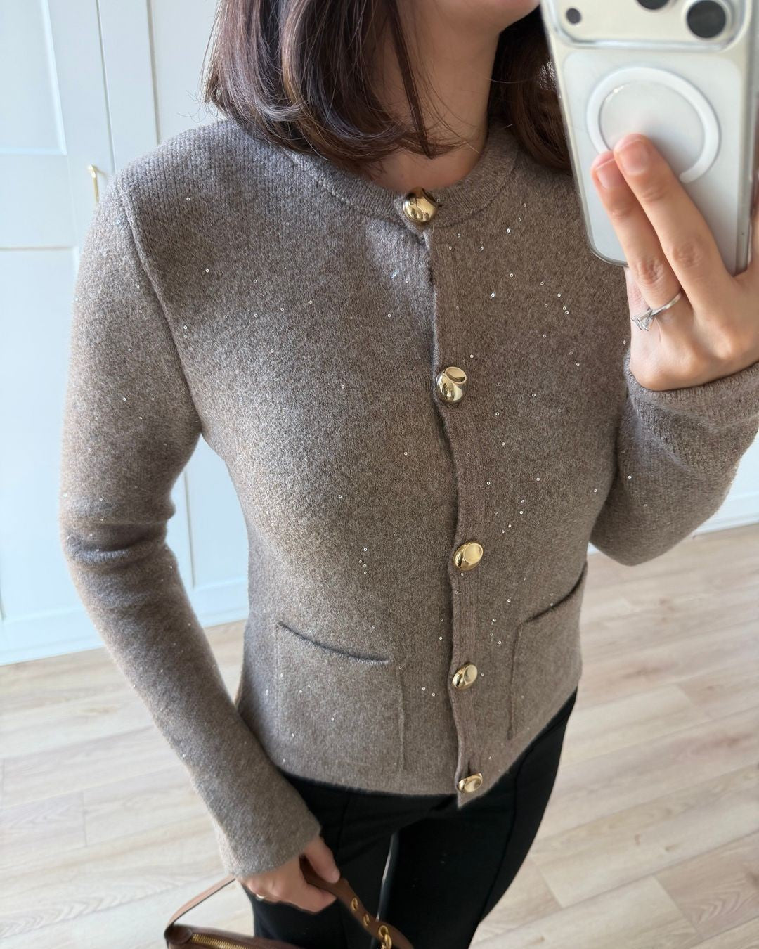 Cardigan - front view