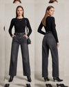 Dark Denim + Belt - Denim