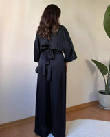 Dress - Black - back view