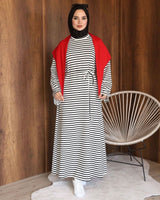 Dress - Black - front view