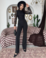 Dress - Black - front view