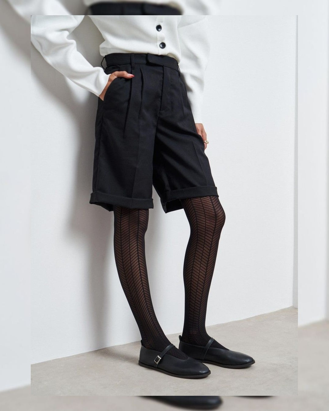 Footwear - Black - three-quarter view