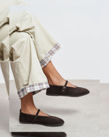 Footwear - Brown - side view