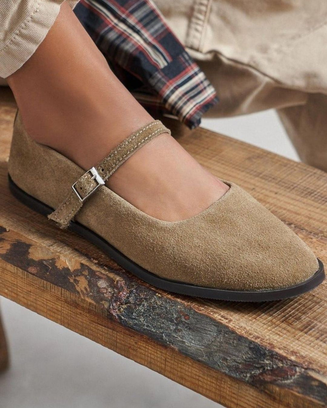 Footwear - Brown - three-quarter view