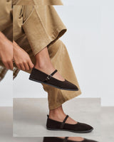 Footwear - Brown - side view