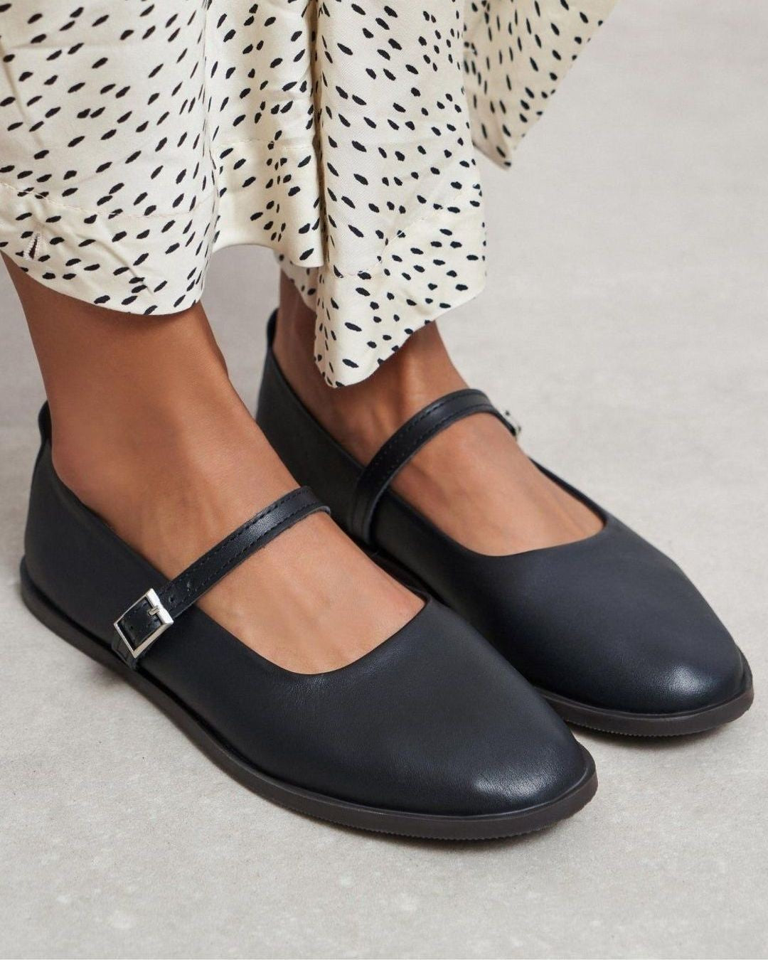 Footwear - Black - three-quarter view