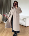 Jacket + Belt - Beige - front view