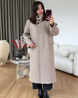 Jacket + Belt - Beige - front view