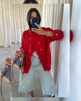 Jacket - Red - front view