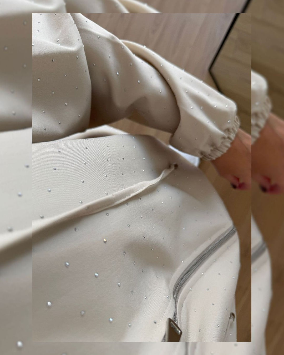 Jacket - Off White - detail